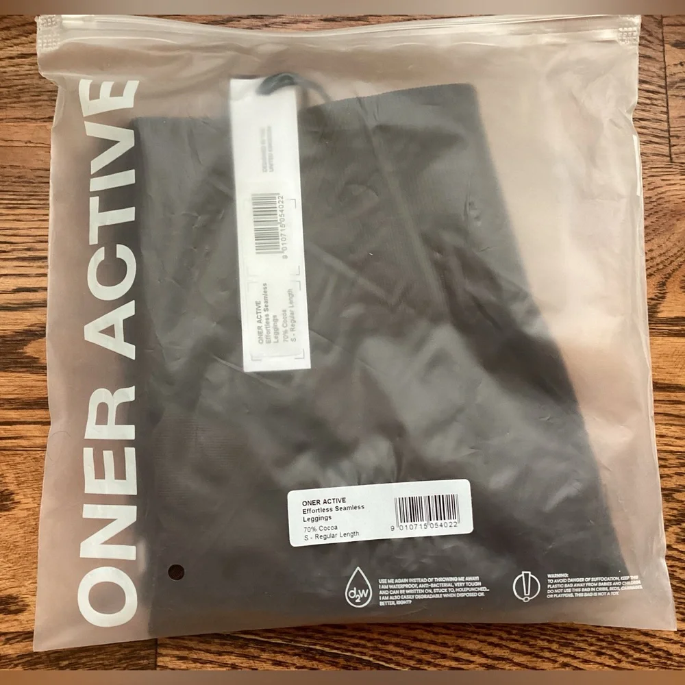 Oner Active Chocolate Leggings - Picture 5 of 11
